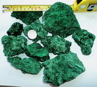 孔雀石 石绿 国画绿色颜料 唐卡染料 每500克 2