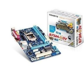 Gigabyte\/技嘉 B75M-D3V B75主板支持I3 322