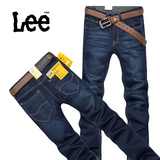 春夏新款 lee男装简约休闲牛仔裤 正品 纯棉韩版修身裤子 男 6698