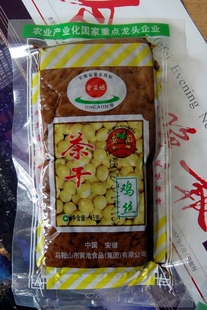  安徽马鞍山特产◎黄池 金菜地鸡丝茶干 45g 旅游即食,美味可口