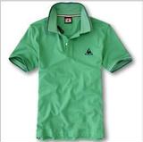 LECOQSPORTIF 2010夏季火爆强珠地翻领公鸡POLO衫T恤绿色
