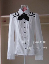 专柜正品阿依莲2011秋装新款摩登淑女长袖翻领衬衫CA1311453