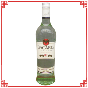  〖洋酒〗 原装进口百加得超级朗姆酒 BACARDI RUM 750毫升 正品