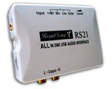 冲皇冠！RS21-全能带48V供电带ASIO专业USB声卡（实体店）
