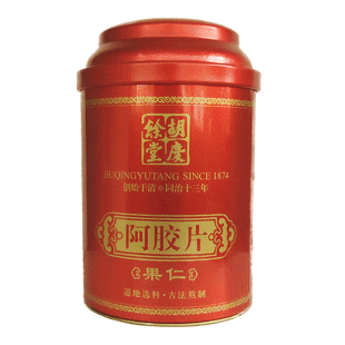  胡庆余堂果仁阿胶片 糕 固元膏300g 江浙护两罐包邮 3.8节促销