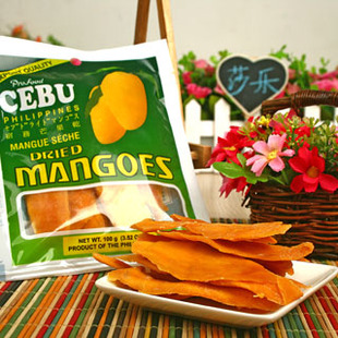  菲律宾进口 正宗顶级CEBU 宿雾芒果干 宿务芒果干 100g