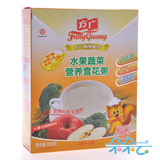 方广水果蔬菜营养雪花粥150g(25g*6袋)内赠6小袋肉酥伴侣