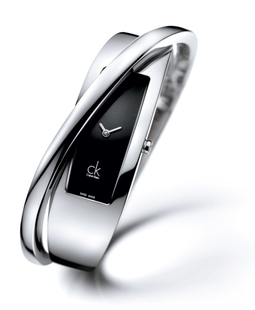 【香港专柜代购】附小票保修卡 CK 时尚钢手镯