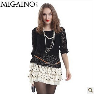 特价MIGAINO<em>曼娅奴女装</em>专柜正品代购2011秋