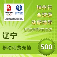 辽宁移动500元