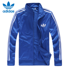 2012春秋款 ADIDAS/阿迪达斯 三叶草男装外套 运动休闲立领外套