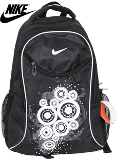  专柜正品 nike 耐克 波点印花 双肩包 运动休闲 简单大方黑色包包