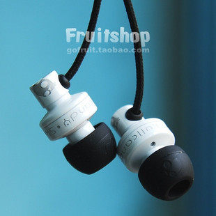 IPHONE,魅族M8 耳机美国骷髅SKULLCANDY FMJ 耳塞带麦克风线控