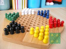 木制玩具 高档榉木 跳棋 六角跳棋 木制跳棋 儿童玩具 木质玩具