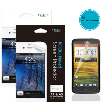ROCK HTC Edge One X S720E 至尊 HD&AF&AS 裸膜 完美磨砂 高透膜