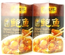 正品香港怡祥牌即食鲍鱼即食 鲍鱼罐头 烧汁鲍鱼