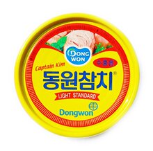 热销 韩国进口食品 东远 原味 金枪鱼罐头 罐头 水浸 户外用 150g