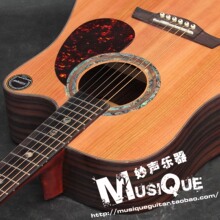 正品妙声MUSIQUE天神系列40&41寸面单板民谣木吉他&电箱吉他/包邮