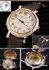 Patek Philippe 百达翡丽翻盖透视雕花玫瑰金自动机械表