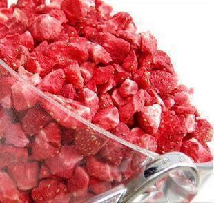  乐滋冻草莓脆片qs 冻干草莓粒 急冻草莓干 特价不包邮