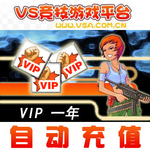 VS竞技游戏平台VS VIP12个月VS VIP一年 VS会员包年费卡 自动充值