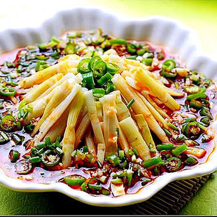  四川特产菜人家 老坛下饭泡椒竹笋干 80g特价休闲真空袋装零食品