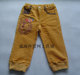 韩国名牌COZCOZ 条绒男童裤 黄色