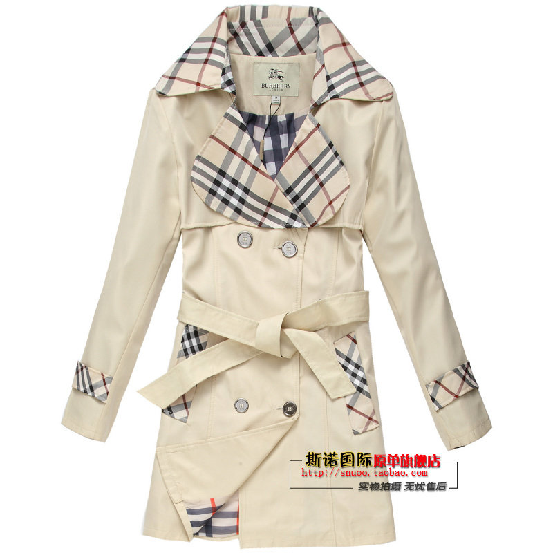 2012英国<em>burberry</em>女装<em>巴宝莉风衣</em> 英伦<em>女士</em>双