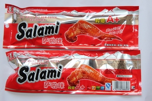  萨啦咪Salami （烤制）系列 鸡翅 熏味A+新包装 微辣 净重38g实