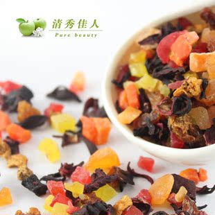  徽语茶韵 花果茶 水果茶 清秀佳人 苹果味 果粒茶 买三送大麦茶