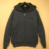 外贸精品 男款 半开领 <em>拉链</em> 棉线 <em>毛衣</em> 加肥加大