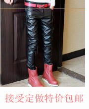 包邮 潮男必备 百搭修身男士皮裤 新款韩版皮裤 男 时尚休闲皮裤