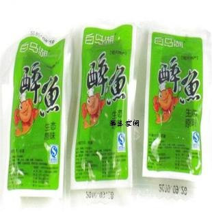  绍兴特产 醉鱼 白马湖醉鱼干 即食零食 鱼零食 原味 18/21g