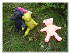 Сумка Я не Бенеттон Бенеттон медведь