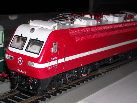 动力 个人修改 ss7e电力机车 <em>西局</em>西段 0110(挂