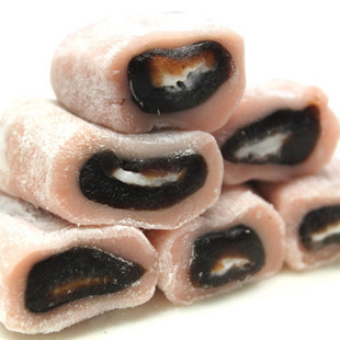  台湾三叔公雪之恋手搓麻糬红豆牛奶味双馅180克 手造麻薯