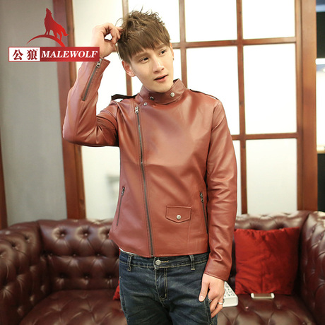 公狼服饰2014 新款 爱情公寓关谷同款 立领 男