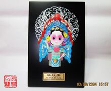 京剧脸谱 中国老北京特色 手工艺品 国粹 送老外 梁红玉