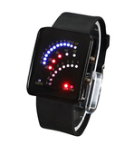 【限时促销】正品爱迪时扇形led<span class=H>手表</span>韩版时尚果冻<span class=H>手表</span> 电子表