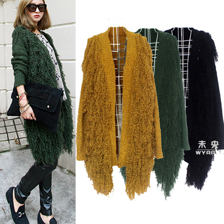 【<em>毛衣</em> <em>长款</em> 韩国】_<em>棒针长款毛衣的织法</em>_长款