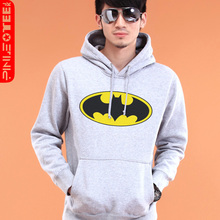 Pinot 2012 new men's spring Jacket Batman hooded pullover sweater lovers Korean version of thickened