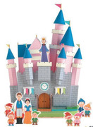 满683D纸模型手工DIY动画片 白雪公主的城堡附纸质说明
