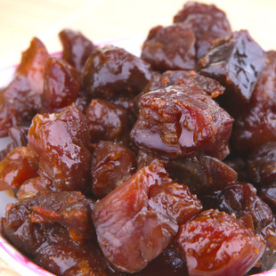  【蒙亮】内蒙古特产 劲辣牛 风干 牛肉粒 牛肉干 劲爽零食 248克