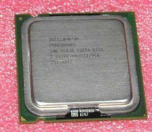 1年包换：Intel P4 505 506 2.66/1M/533/775针CPU/另有511 520