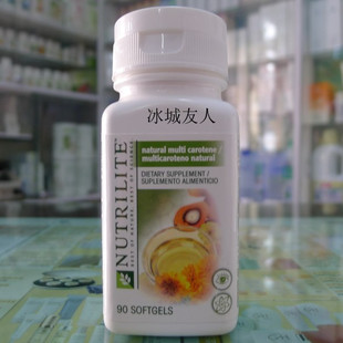  正品皇冠店㊣假一赔万*美国本土安利纽崔莱类胡萝卜素A 109536