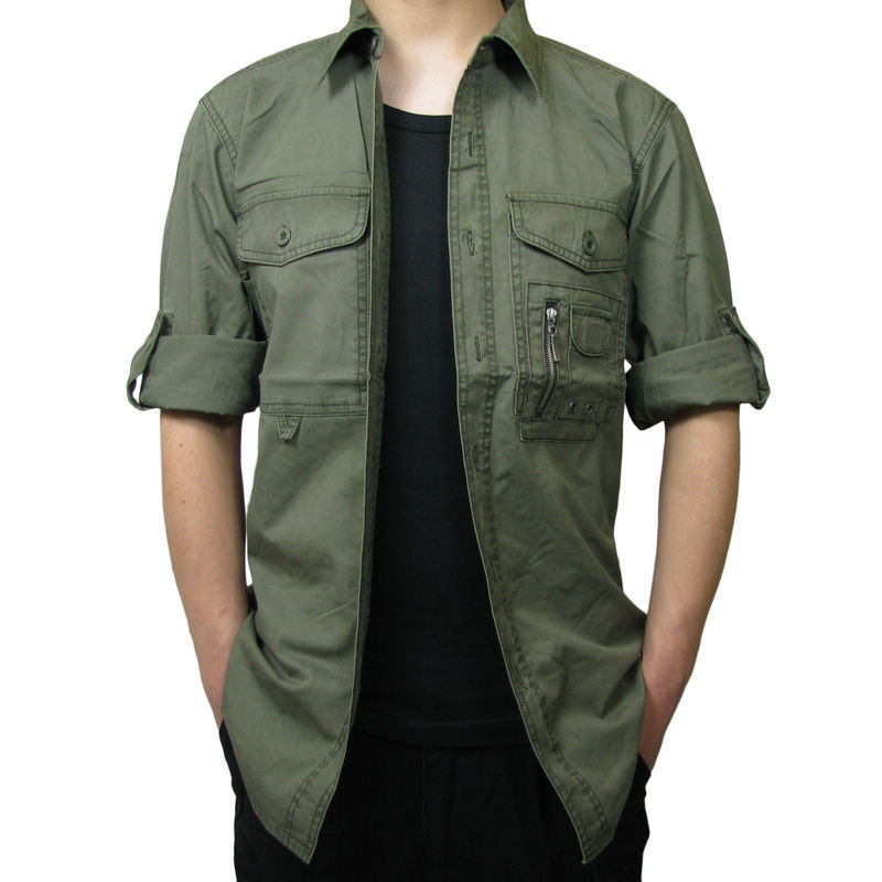 Куртка Рубашка Мужская На Молнии — Krutayakurtka.ru