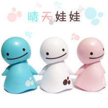 微笑天使卡通公仔 可立可悬挂式摇头公仔/太阳能晴天娃娃