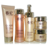 <span class=H>美容</span><span class=H>护肤</span> 正品化妆品 春纪 五谷菁纯嫩滑五件套套装 润滑保湿补水