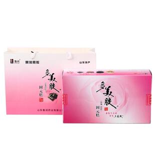  山东东阿特产多美胶玫瑰阿胶固元糕/即食阿胶糕固元膏450g礼盒装