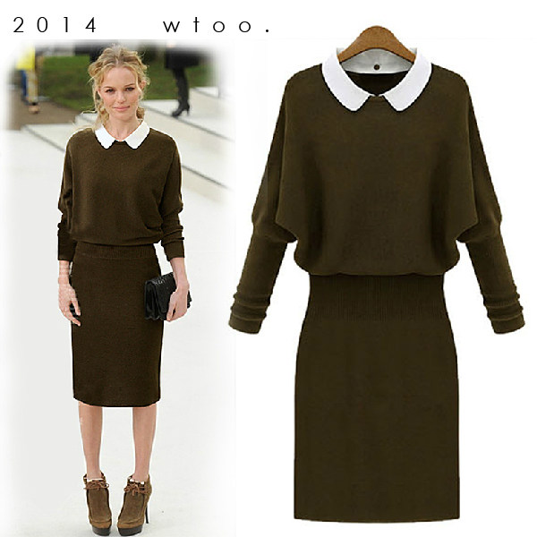 <em>连衣裙毛衣</em>收腰 : <em>连衣裙毛衣</em>收腰<em>图片</em>及搭配,连